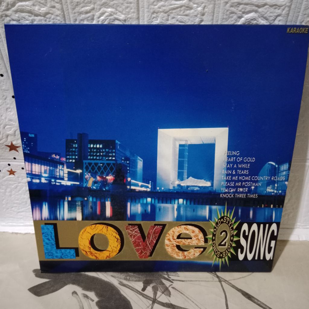 laser disc karaoke lagu barat - love songs 2