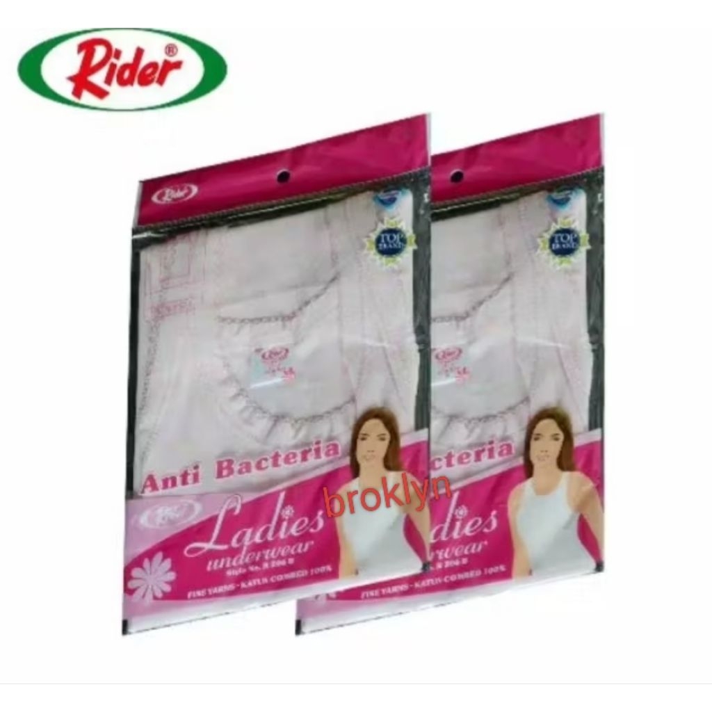 Rider Ladies singlet Wanita 206B S.M.L.XL