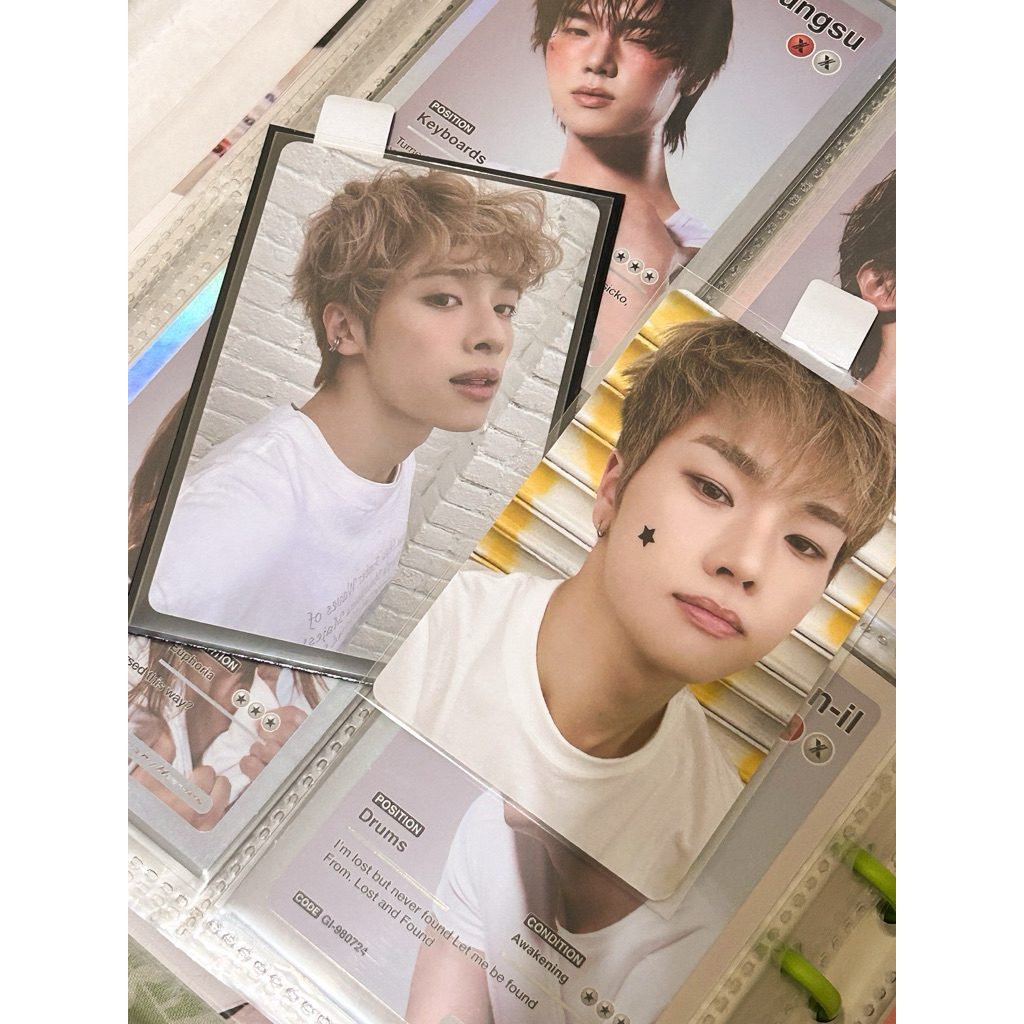 LIFE AND FALL XDINARY HEROES PHOTOCARD JUNGSU GAON