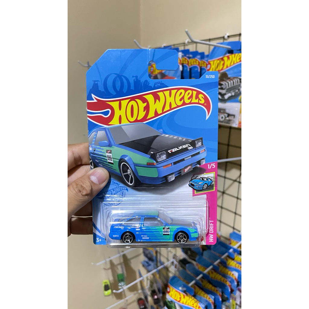HOT WHEELS TOYOTA AE86 SPRINTER TRUENO