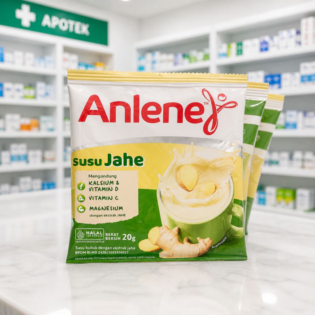 ANLENE SUSU JAHE SACHET 20 GR
