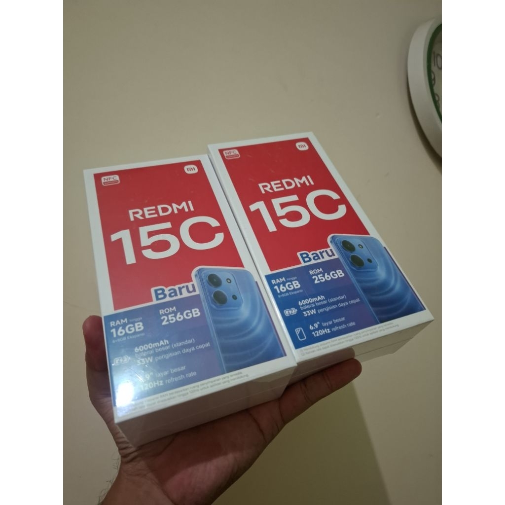 Redmi 15c Ram 8/256 New