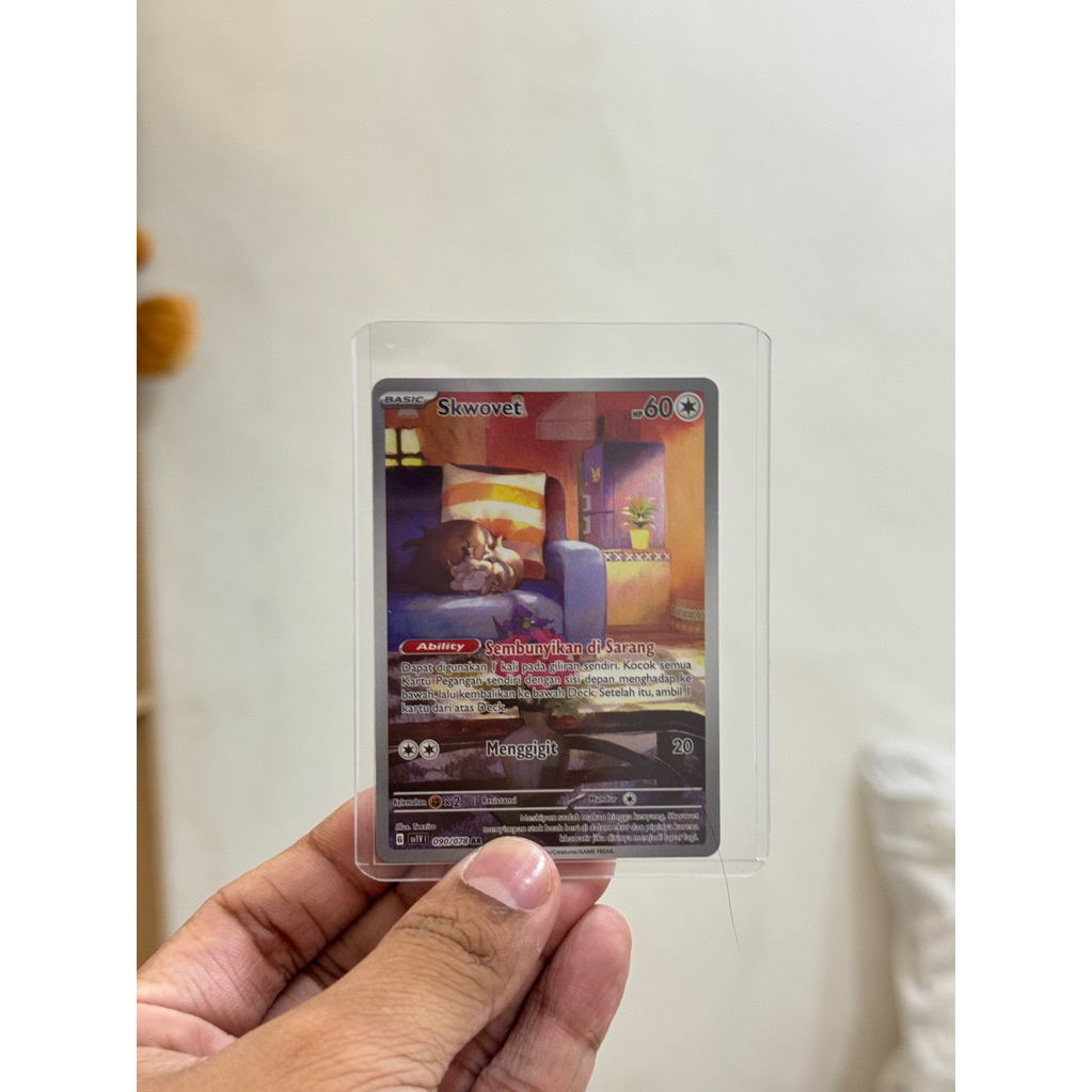 SKWOVET AR ( Scartlet EX /Violet EX ) KARTU POKEMON TGC INDONESIA