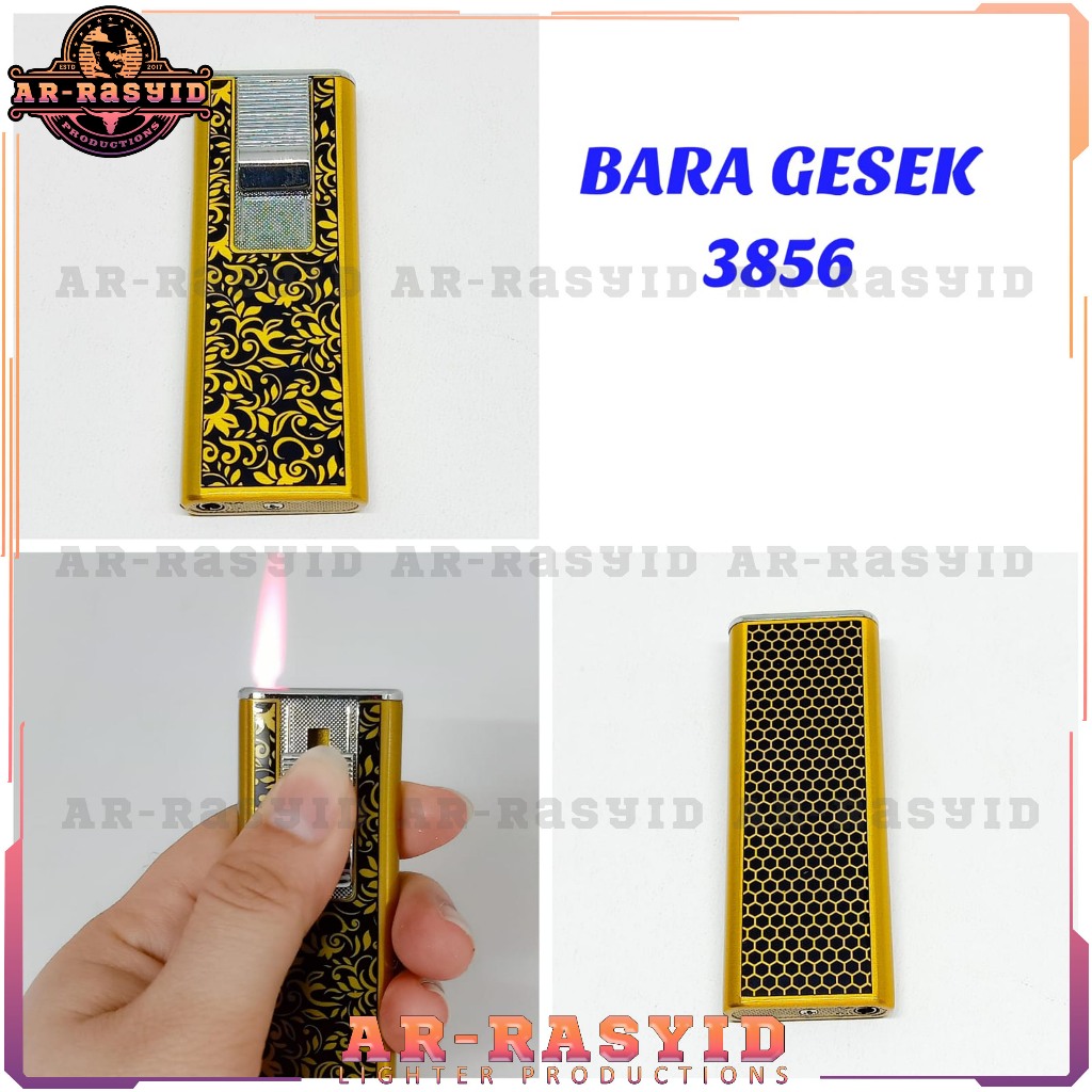 Korek Api Las Gas Gesek Motif Batik 3856