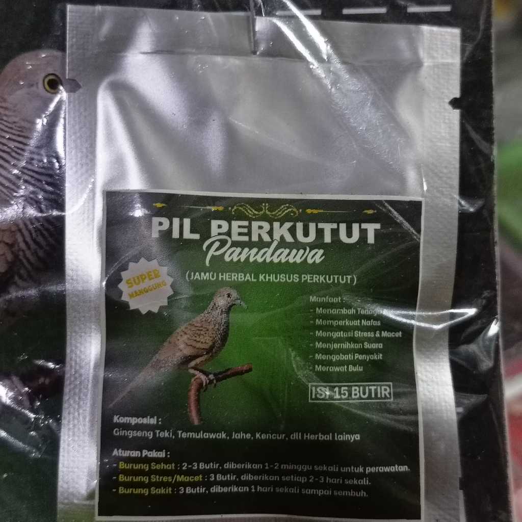 PIL PERKUTUT PANDAWA SEHAT GACOR JAMU PERKUTUT MANGGUNG GACOR