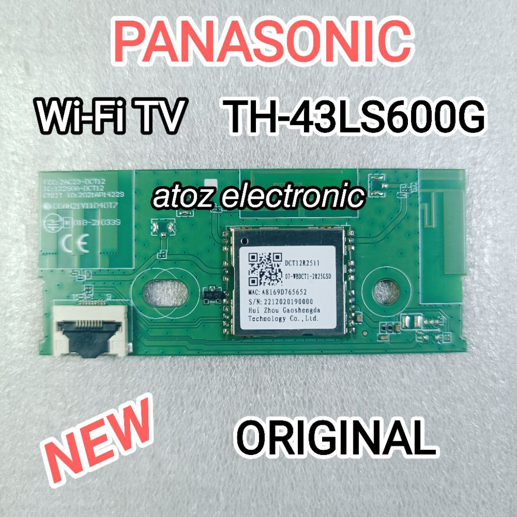 MODUL WIFI TV PANASONIC TH-43LS600G ORIGINAL BARU