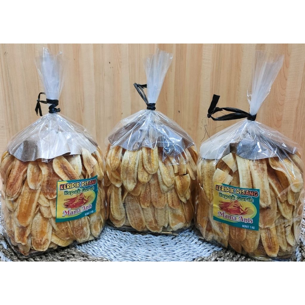 KRIPIK PISANG GURIH BALL 1KG