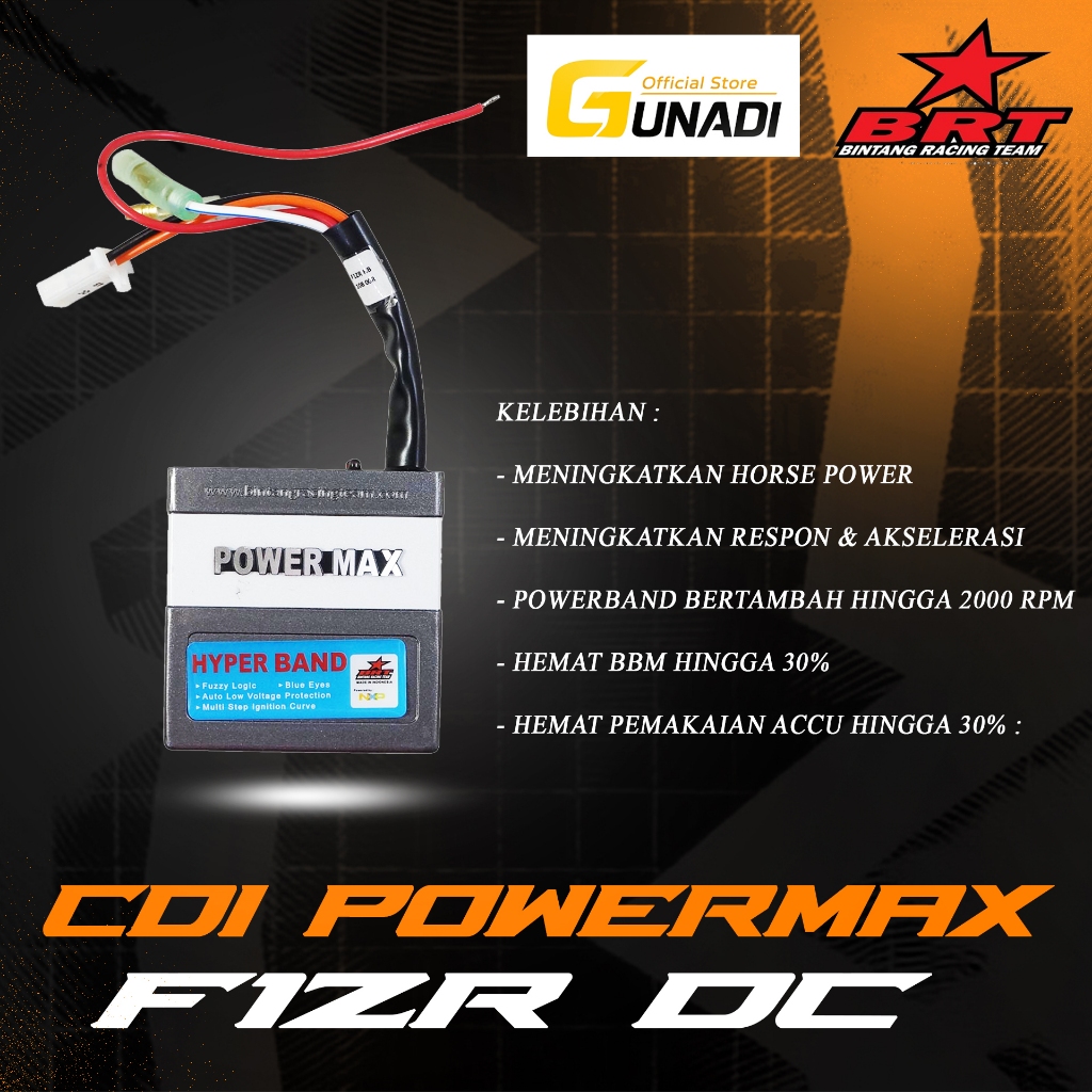 CDI BRT Yamaha F1ZR Force 1 ZR FIZR Poswan 2 Tak POWERMAX HYPERBAND Racing