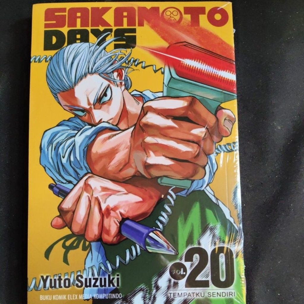 Komik Sakamoto Days 20 (segel)