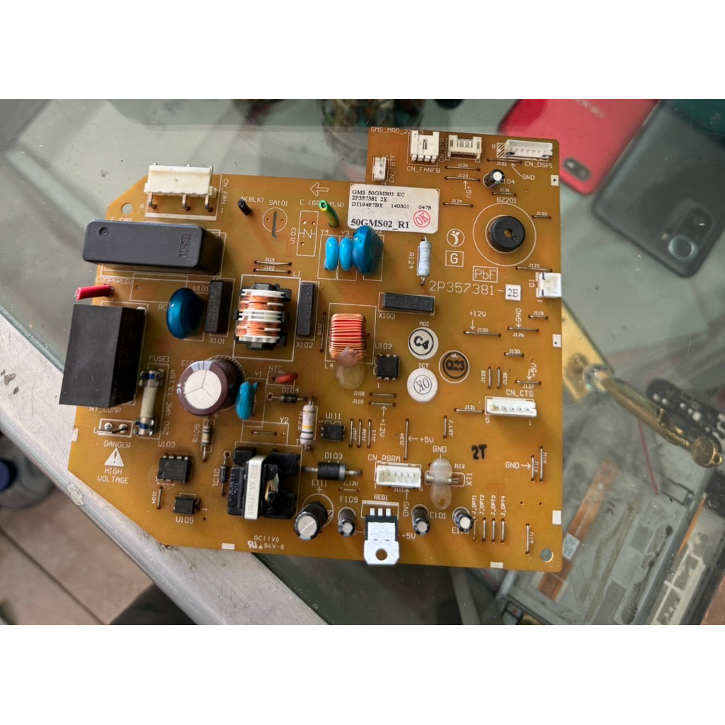 MESIN MODUL PCB INDOOR AC DAIKIN FTNE15 FTNE20 FTNE25 FTN20 FTN25 R410 ORIGINAL COPOTAN