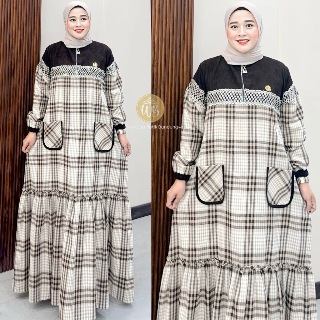 Widya Butik Bandung - Dress Wanita Terbaru Melvina Dress