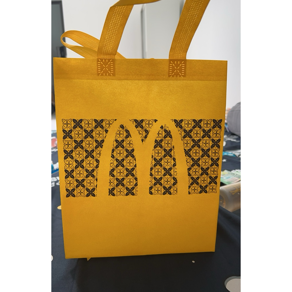 Totebag Mcd || Tas McDonald's || Reusable Bag Mcd || Tas Belanja McD