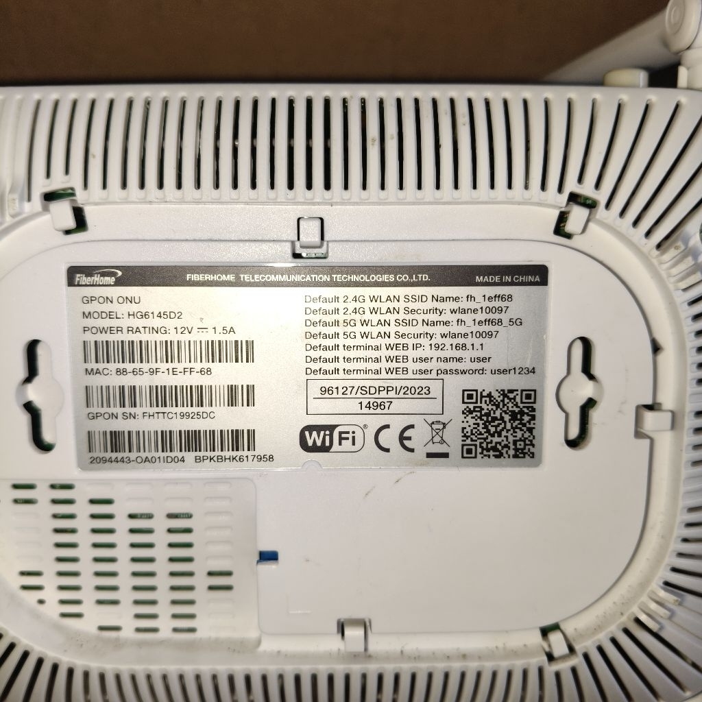 ROUTER FIBERHOME