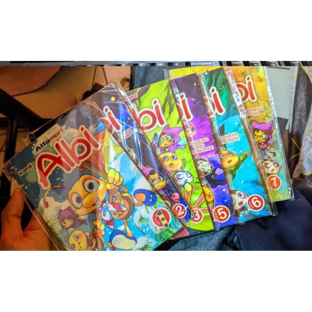 komik albi vol 1 - vol 6, vol 7