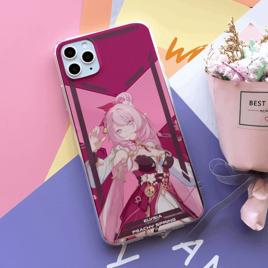 Elysia Honkai Impact Character Phone Case : Casing Elysia Character Semua Tipe Hp