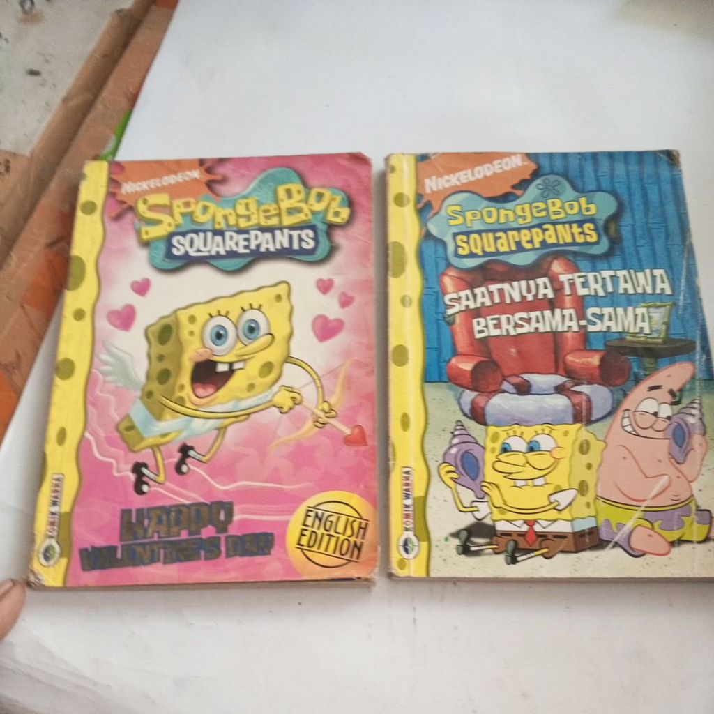 komik SPONGEBOB SQUAREPANTS CABUTAN
