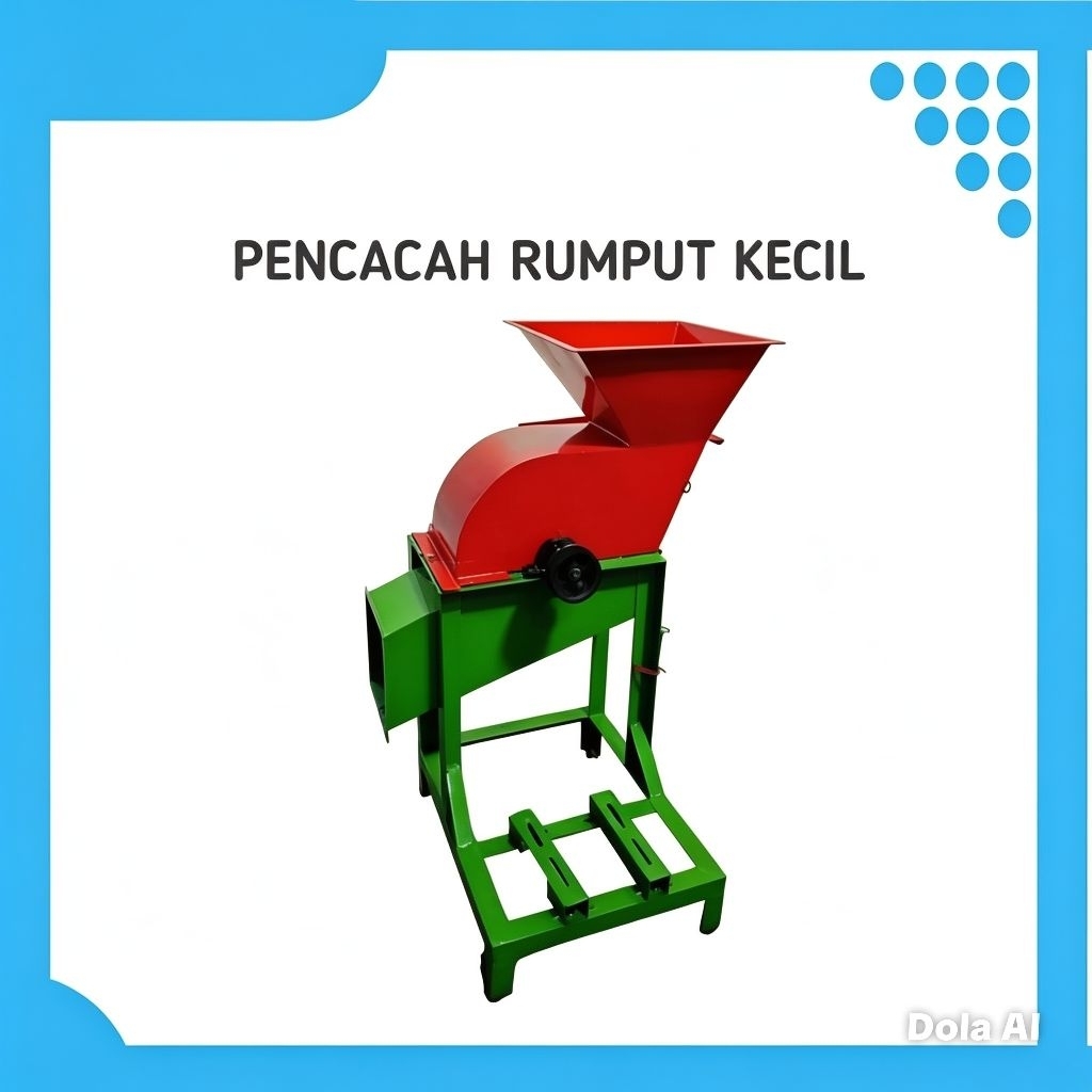 MESIN PENCACAH RUMPUT KECIL / MESIN GILING CACAH RUMPUT