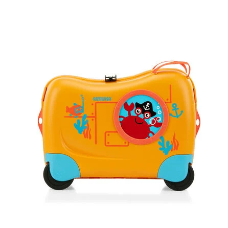 Koper anak duduk AMERICAN TOURISTER cabin size 18 inch bisa di naikin dan di tarik