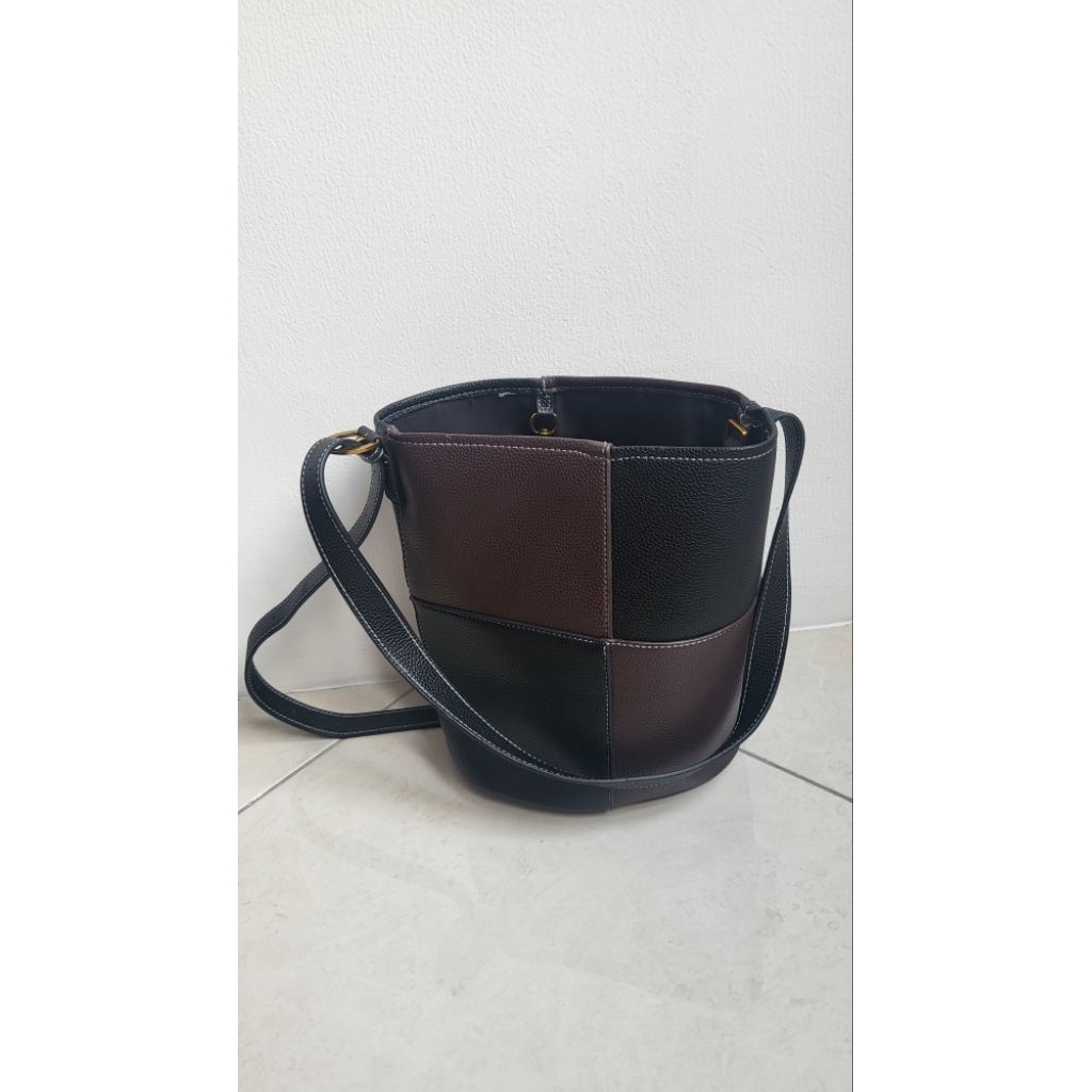 Preloved Tas Zamo Black Hitam Tas Bucket Bag Bucket