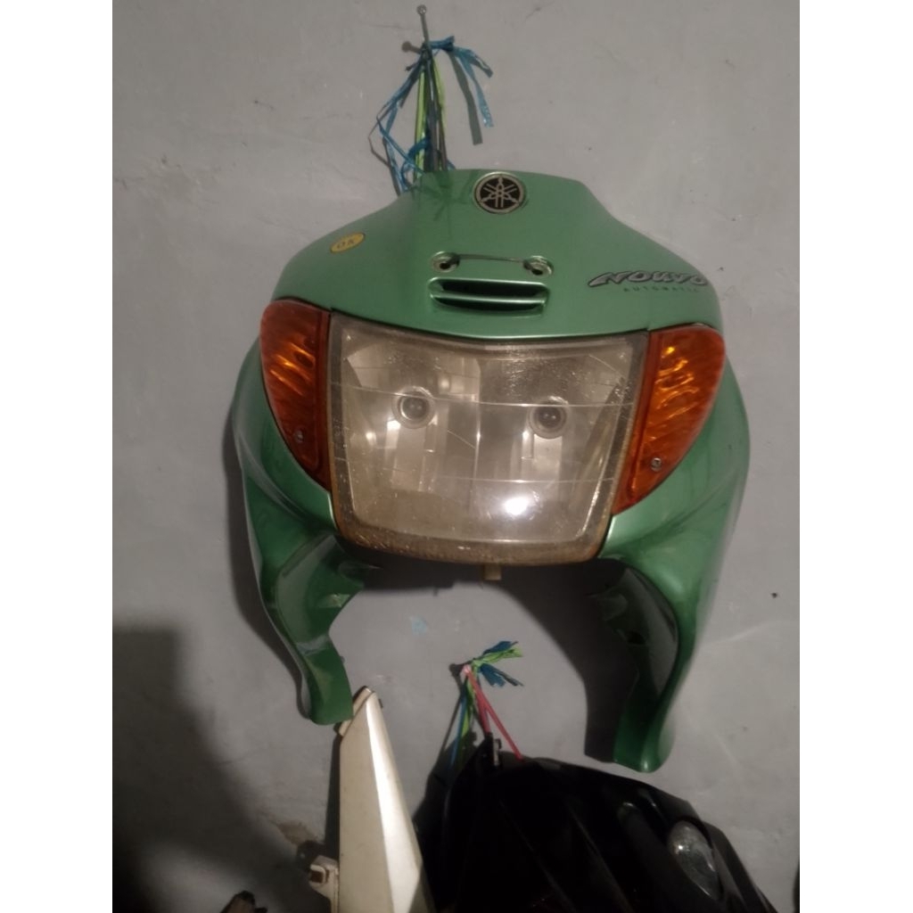 tameng depan nouvo lele + reflektor nouvo lele