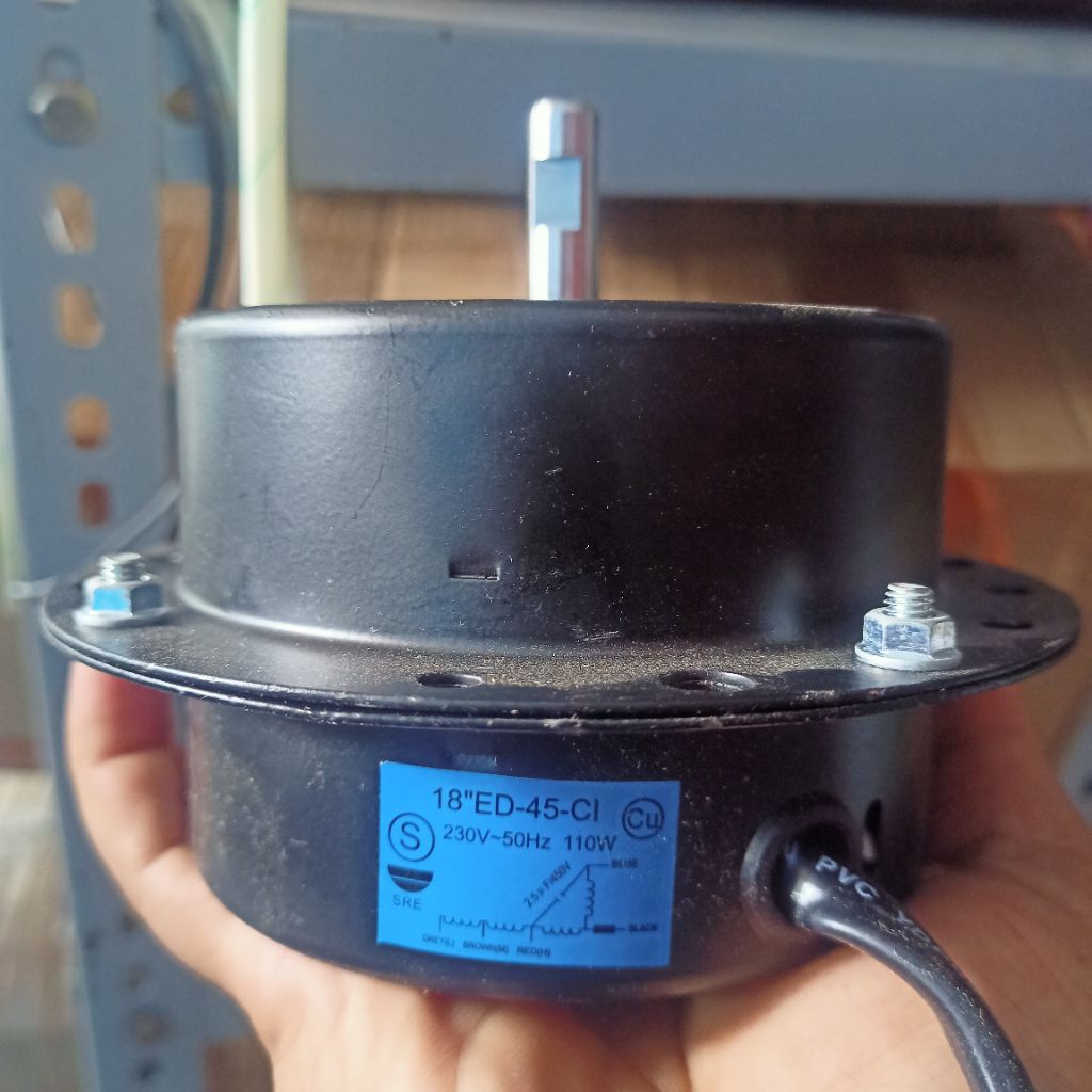 DINAMO KIPAS REGENCY AS 10MM GULUNGAN TEMBAGA API KABEL HITAM