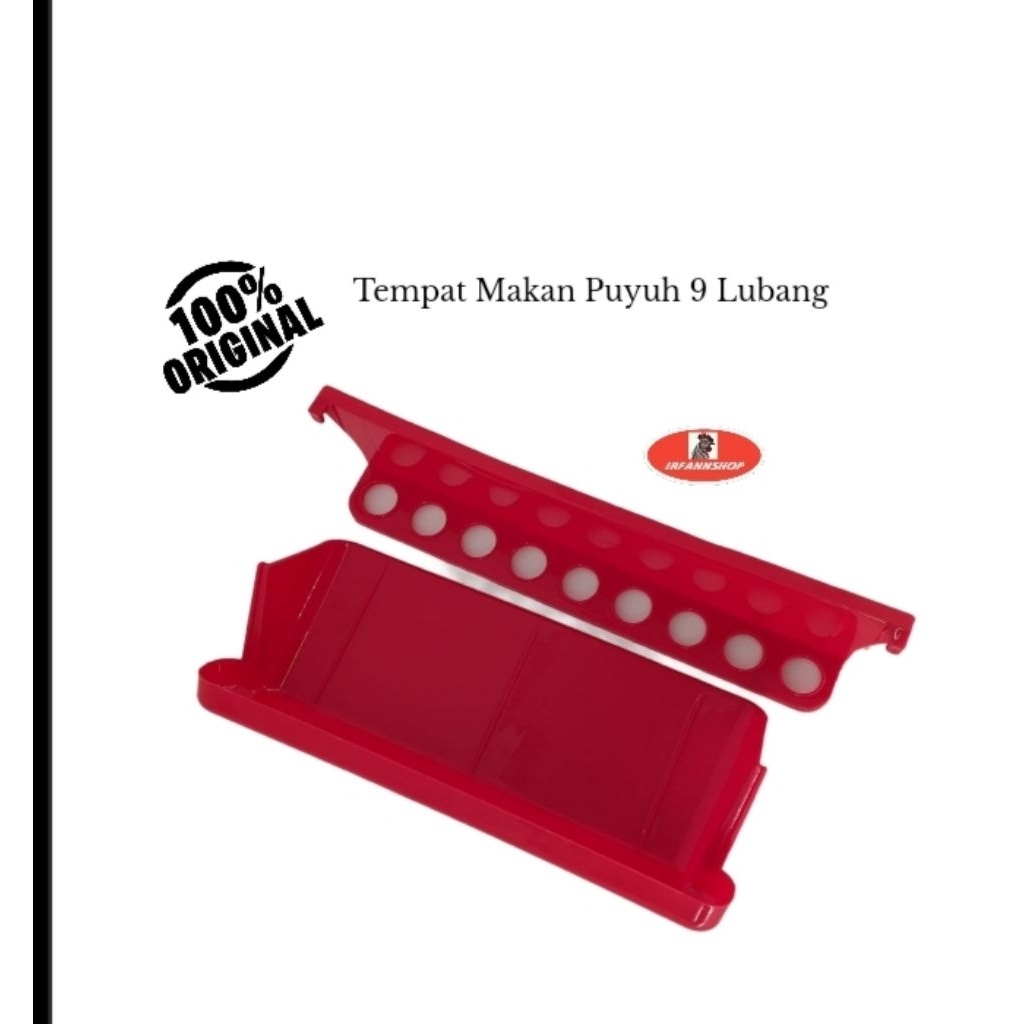 Tempat Makan Puyuh Tempat Pakan Puyuh 9 Lubang