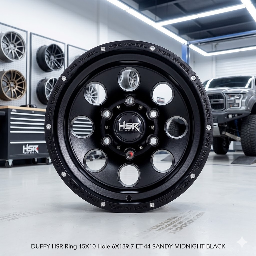 Velg Mobil Hardtop Lebar 10" Ring 15 Pcd 6x139,7 HSR