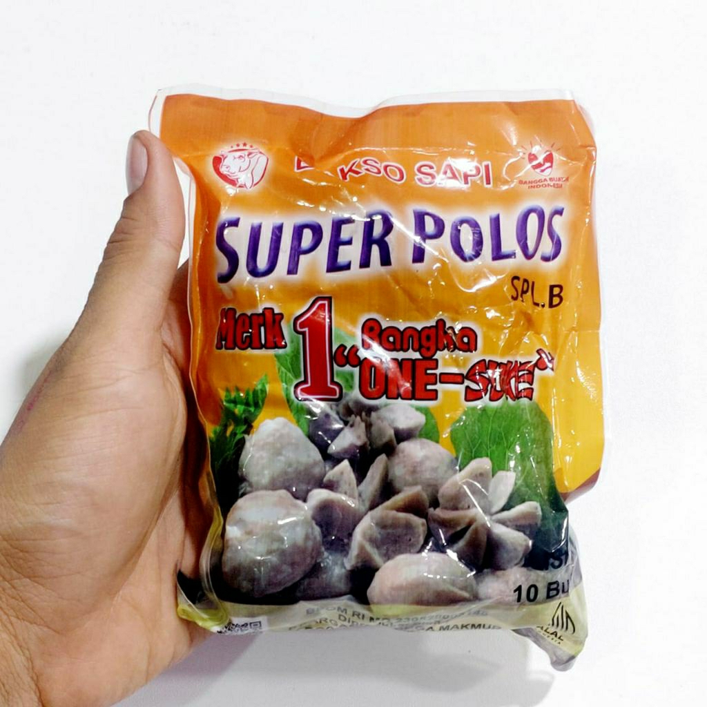 bakso sapi super polos one suke isi 10butir