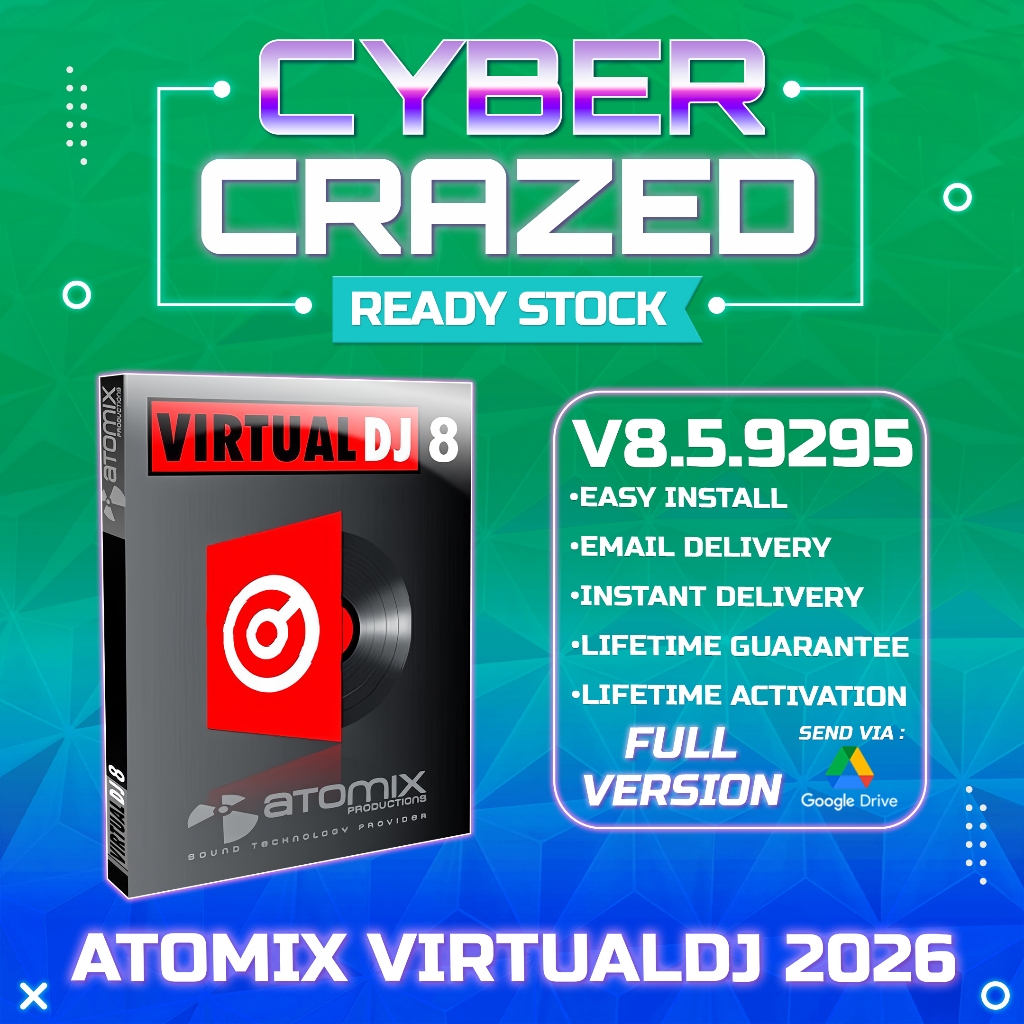 Atomix VirtualDJ 2026 Pro Infinity v8.5.9295 Full Version (Versi Terbaru)