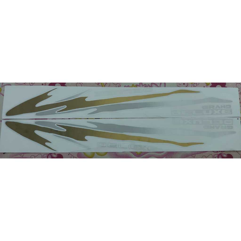 Stiker list body isuzu panther grand deluxe / Stiker isuzu panther / sticker Panther / sticker isuzu