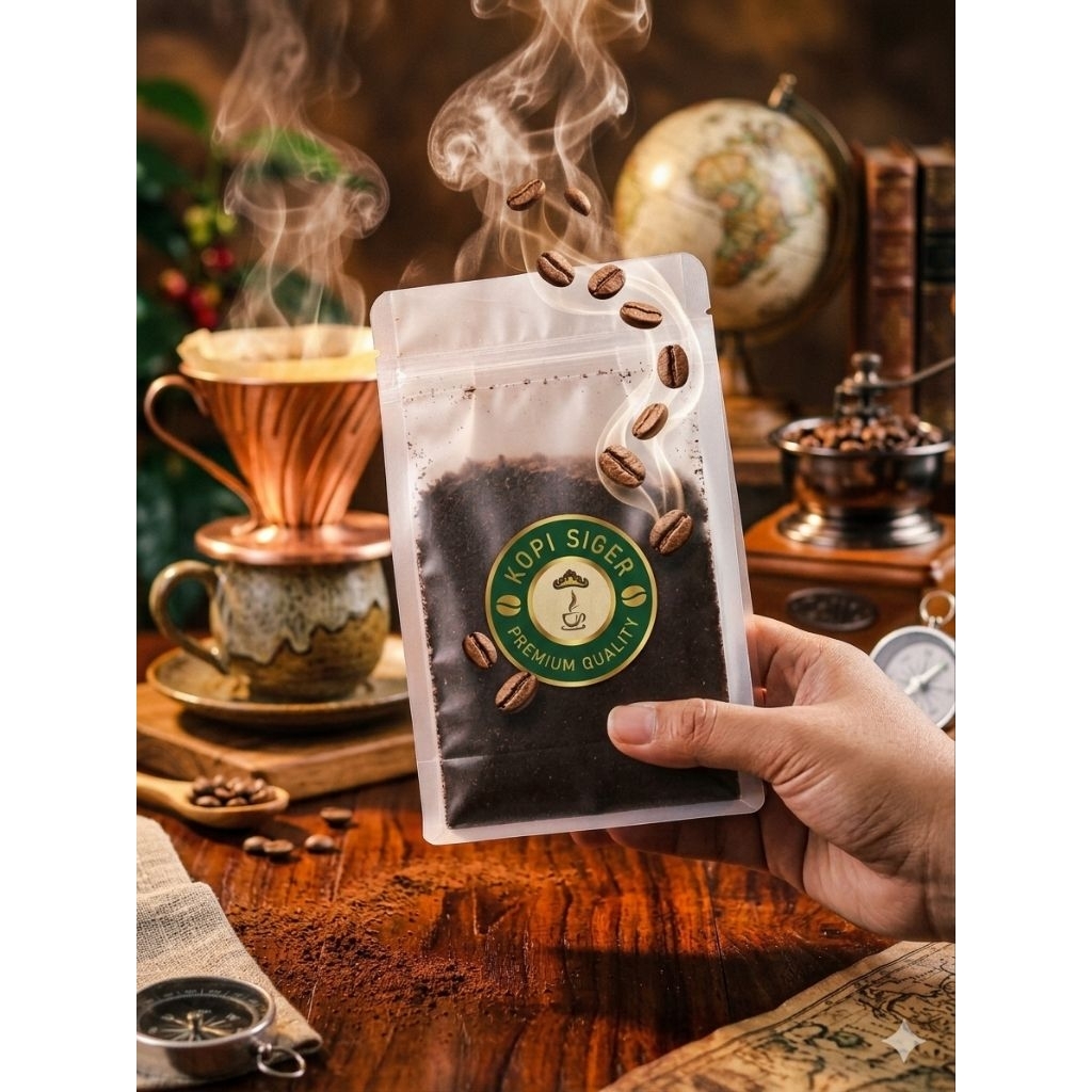 KOPI SIGER kopi Premium Asli Murni Robusta Lampung