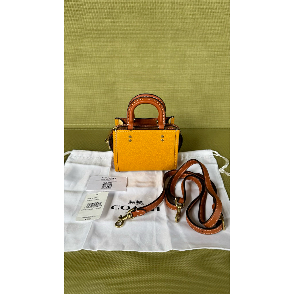 [LIKE NEW] Coach Butik Buttercup Mini 100% Original