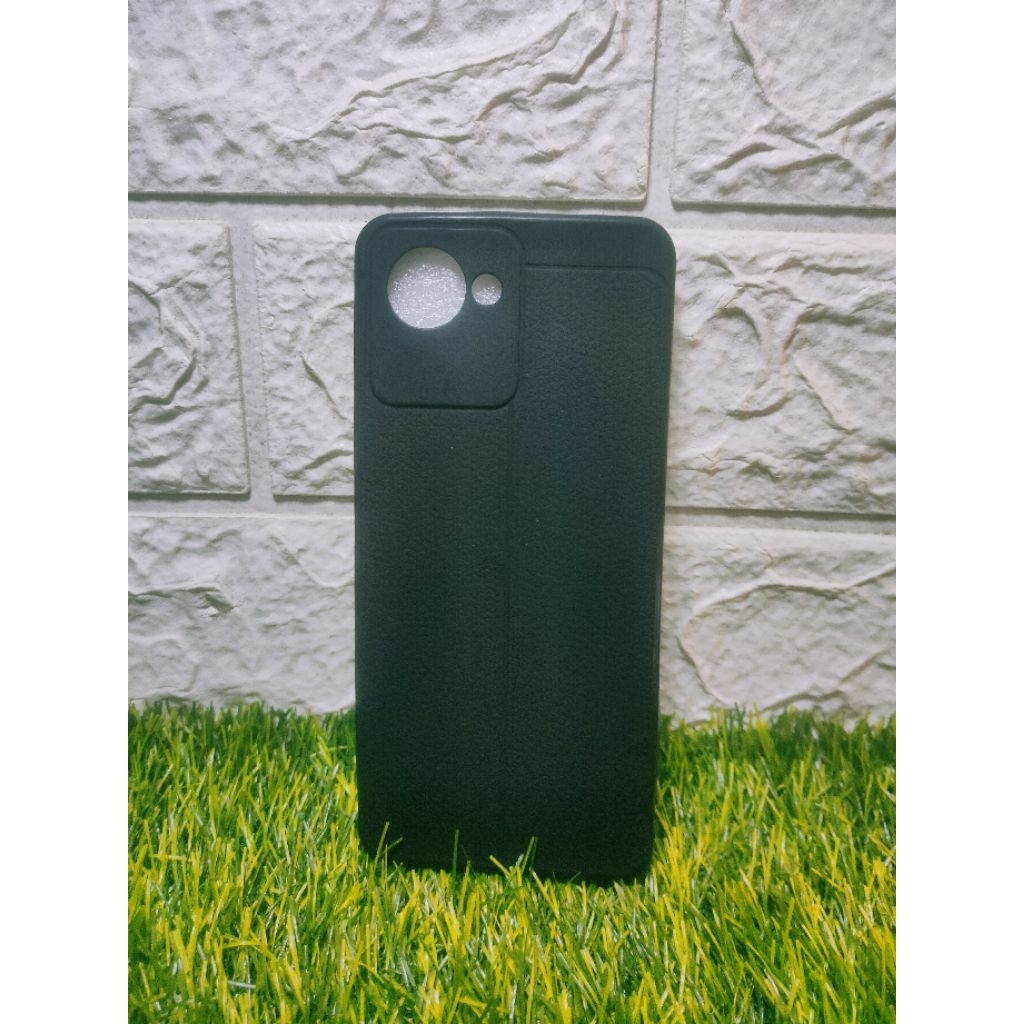 Softcase Silikon hitam Realme C30