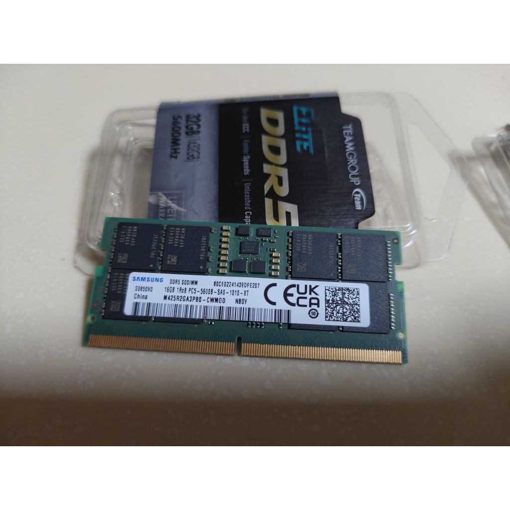 DDR5 16GB Sodimm 5600MHz