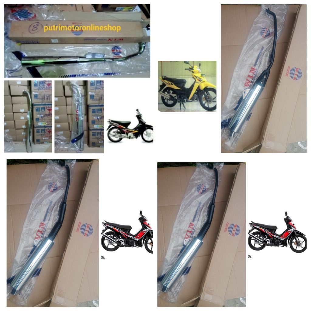 kenalpot Honda Supra x lama/fit lama revo lama supra x125 batman