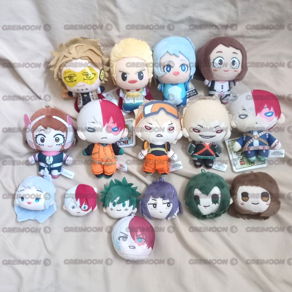 Plush Anime Chibigurumi, Nitotan & Plush Capsule My Hero Academia