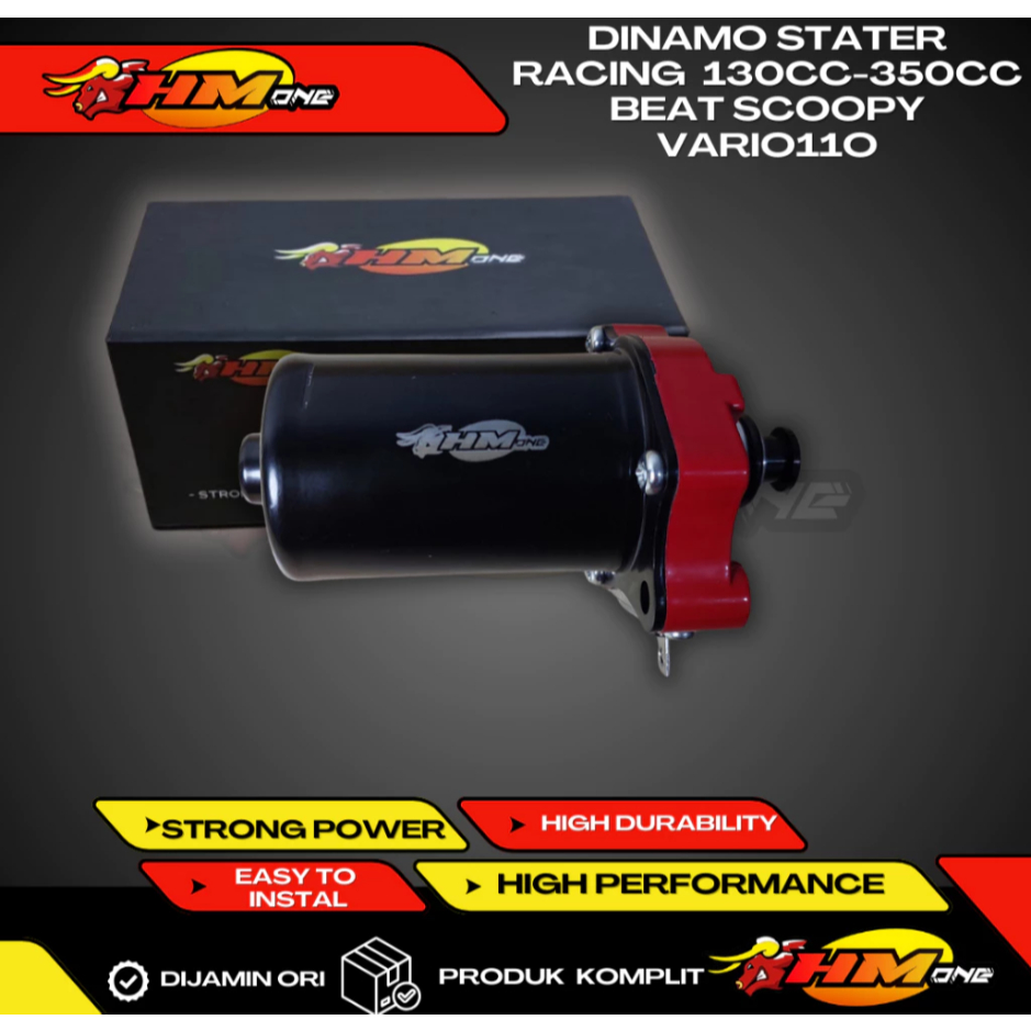 dinamo starter bore up HMone beat scoopy spacy vario 110 nouvo HM1 racing 130 150 200 250 300 350cc