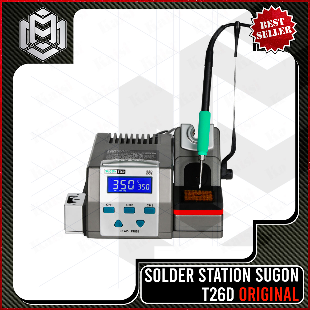 SOLDER SUGON T26D FREE 3 MATA C210 ORIGINAL / SUGON T26D + 3 Mata Solder C210 / Solder Sugon T26d