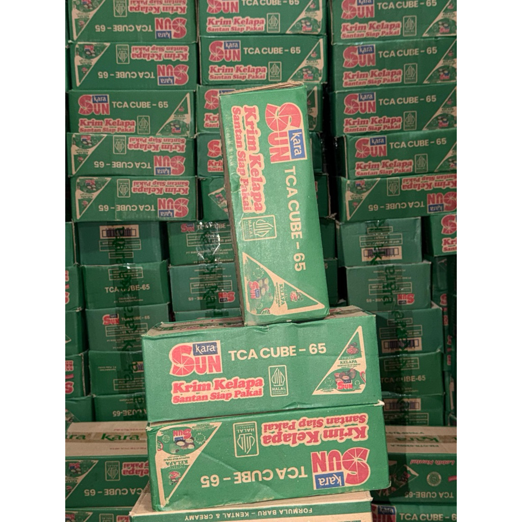 READY STOCK (exp 03/2027) SUN KARA 1 DUS/KARTON SANTAN KELAPA SIAP PAKAI SASA SANTAN BUMBU MASAK REN