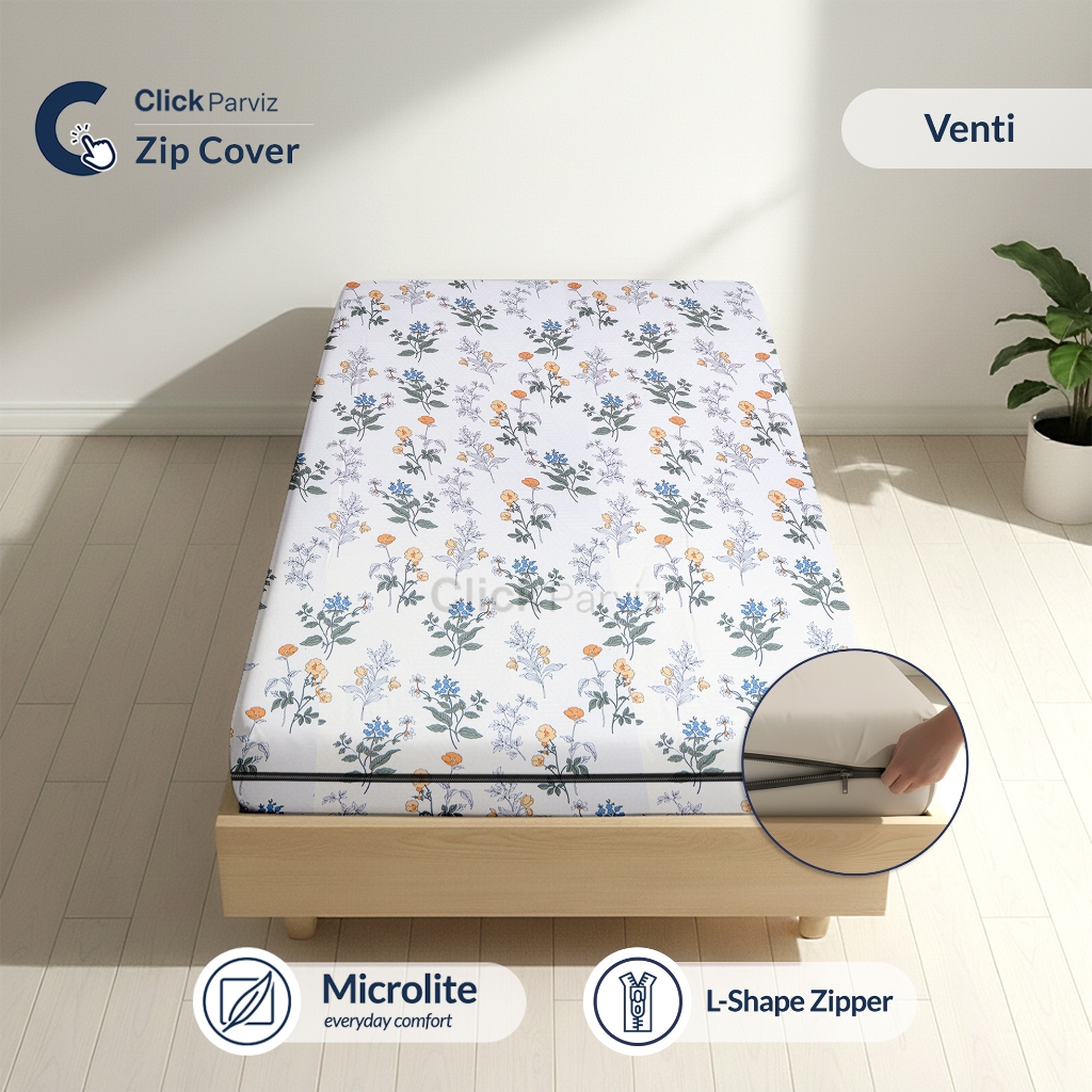 Sprei Resleting 120x200 Sarung Kasur Busa Resleting 120x200x15 - 120x200x20