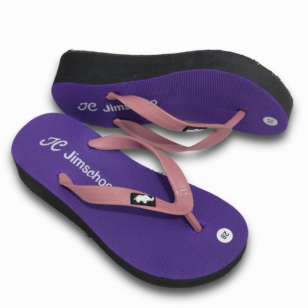 Sandal Wedges Anak - Wedges Spon Empuk JIMSCHOO Outsole karet anti licin nyaman dipakai
