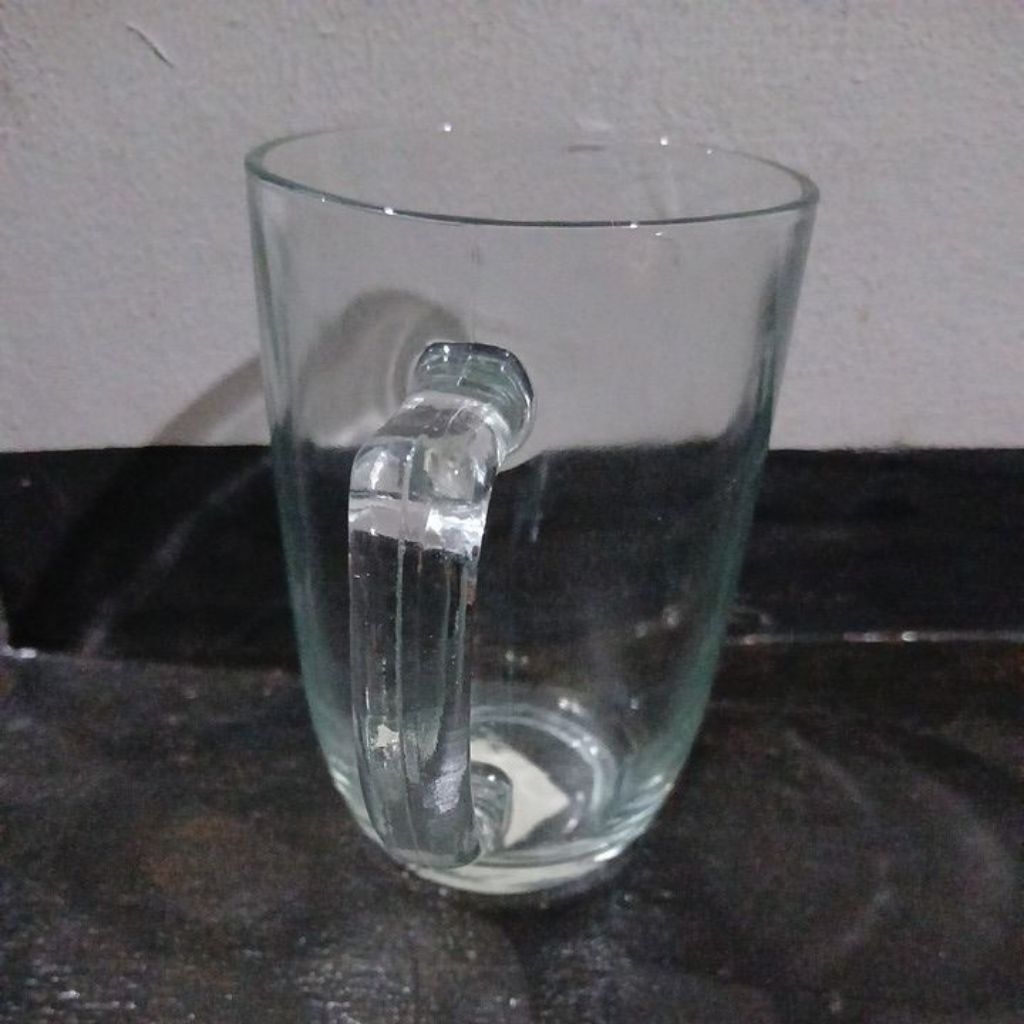 gelas kaca cantik