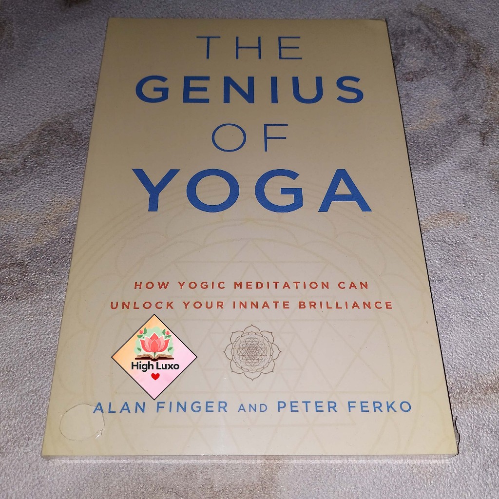 Buku The Genius of Yoga Book Yogic Meditation Mindfulness Atman Brilliance Creativity Inspiration Co