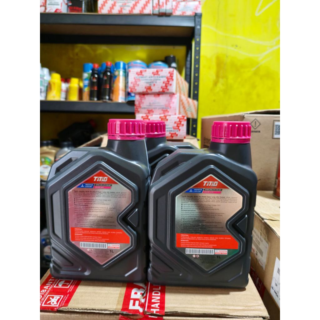 Air Radiator Coolant TMO 50/50 4Liter Cairan Pendingin Mobil Motor Super Long Life Toyota