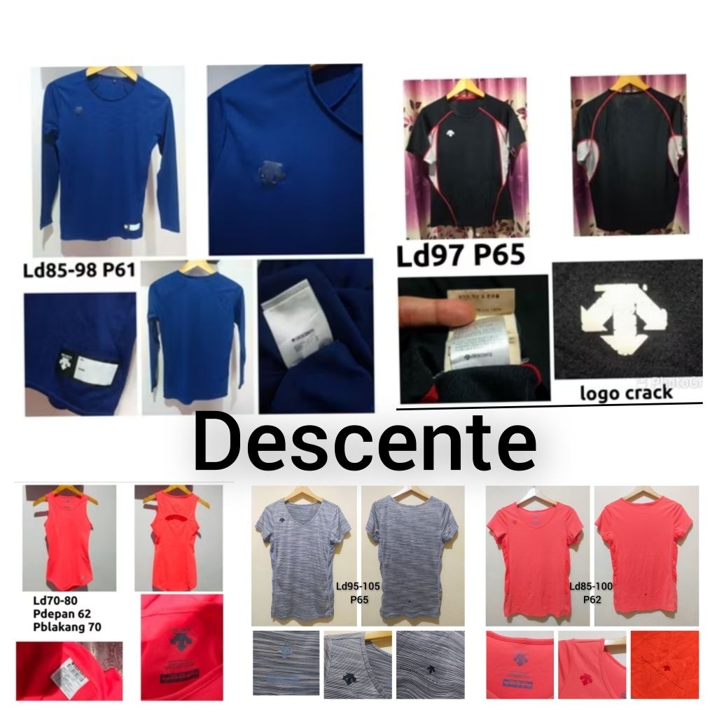 PL Descente Atasan Sport Ready Banyak
