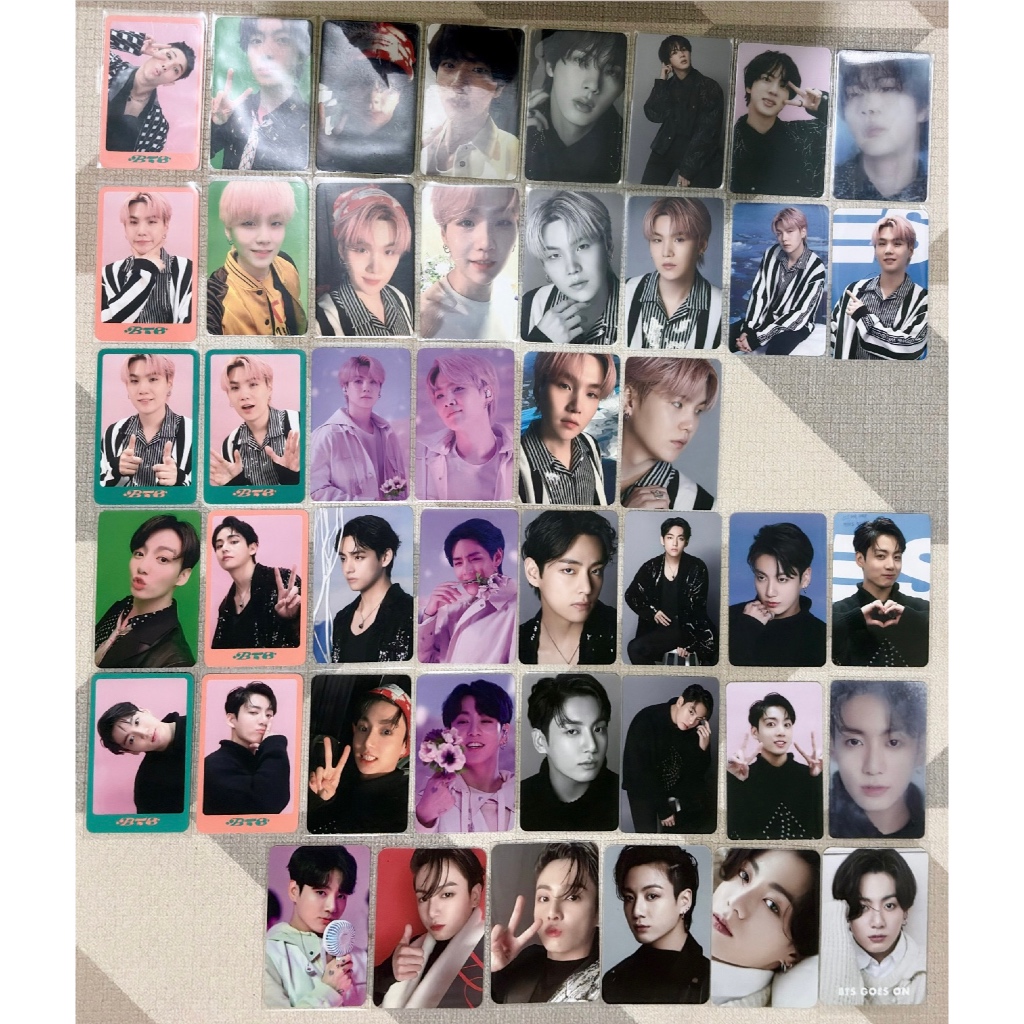 OFFICIAL PHOTOCARD PC BTS RM JIN SUGA JHOPE JIMIN TAEHYUNG JUNGKOOK - PC DICON 102 & Goes On Satuan