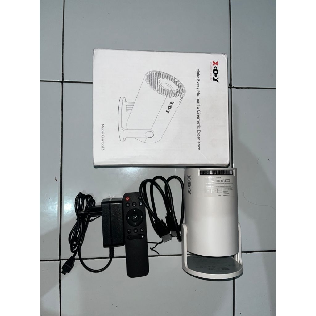 Smart Projector XGODY + layar