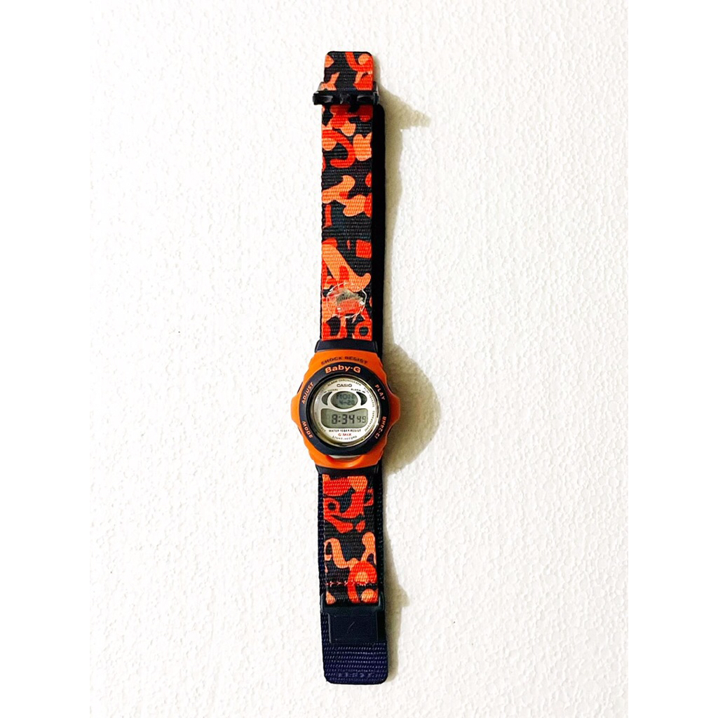 Vintage Casio Baby-G BGM-200CR Chara . NOS (loose box). Original JDM japan domestic market Good cond