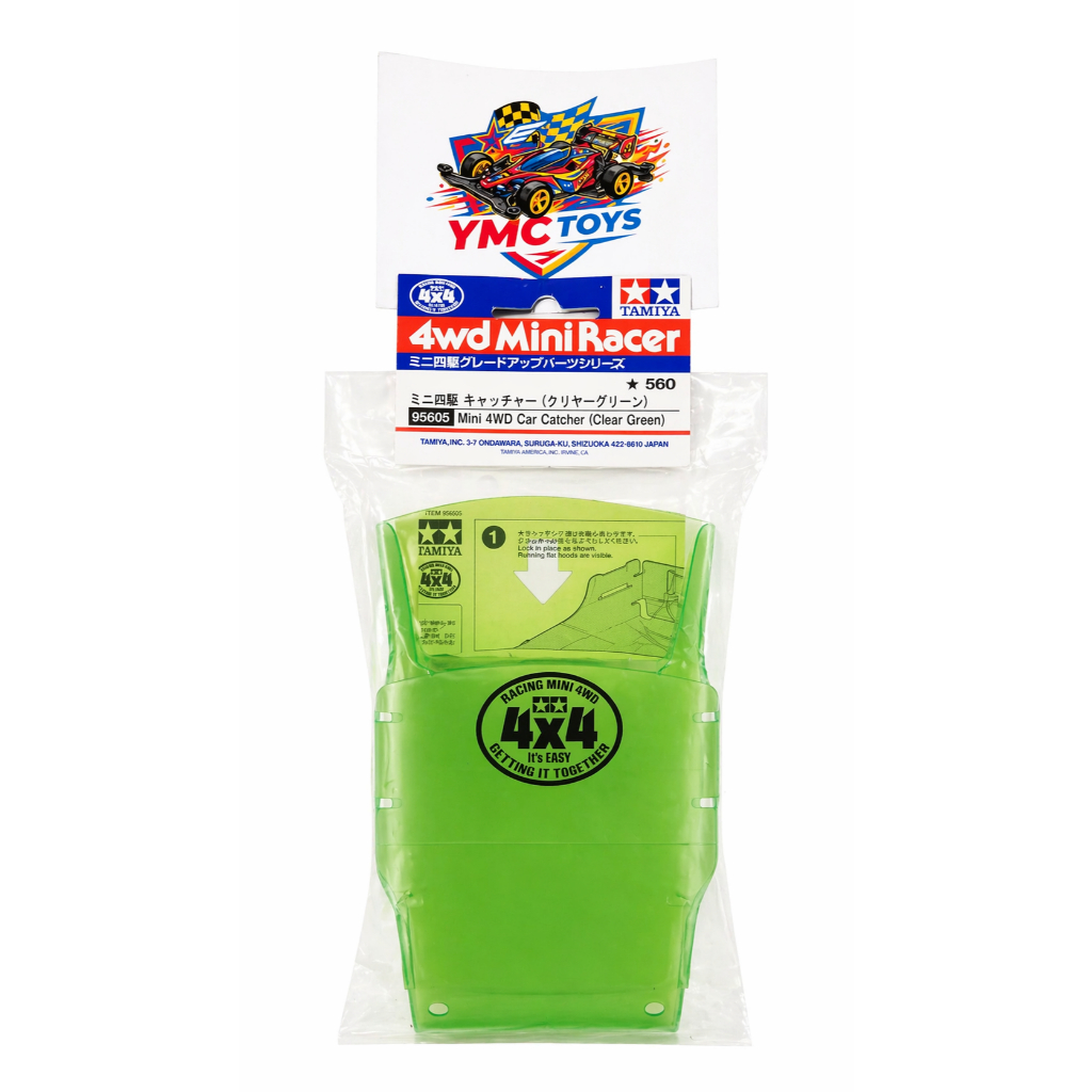 TAMIYA 95605 MINI 4WD CAR CATCHER CLEAR GREEN