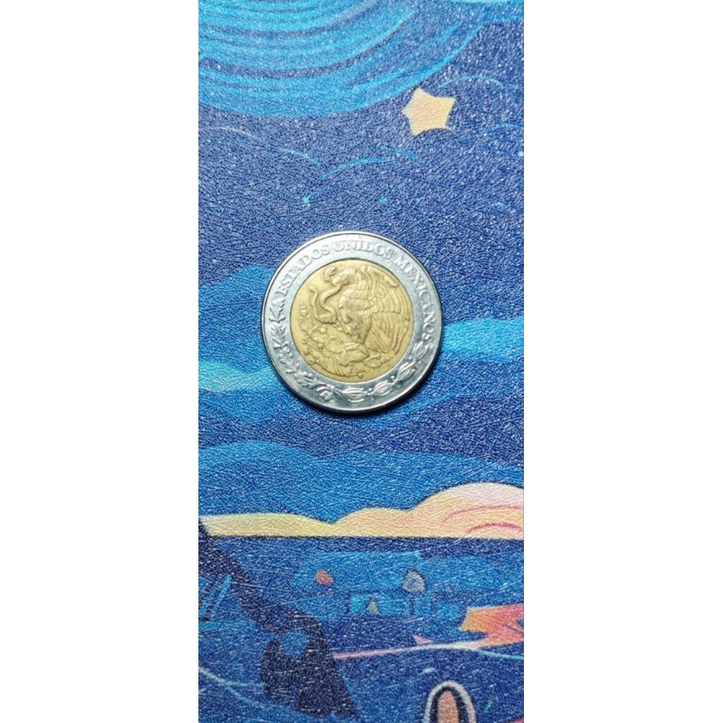 KOIN LAMA 5 PESO MEKSIKO BIMETAL ANEKA TAHUN